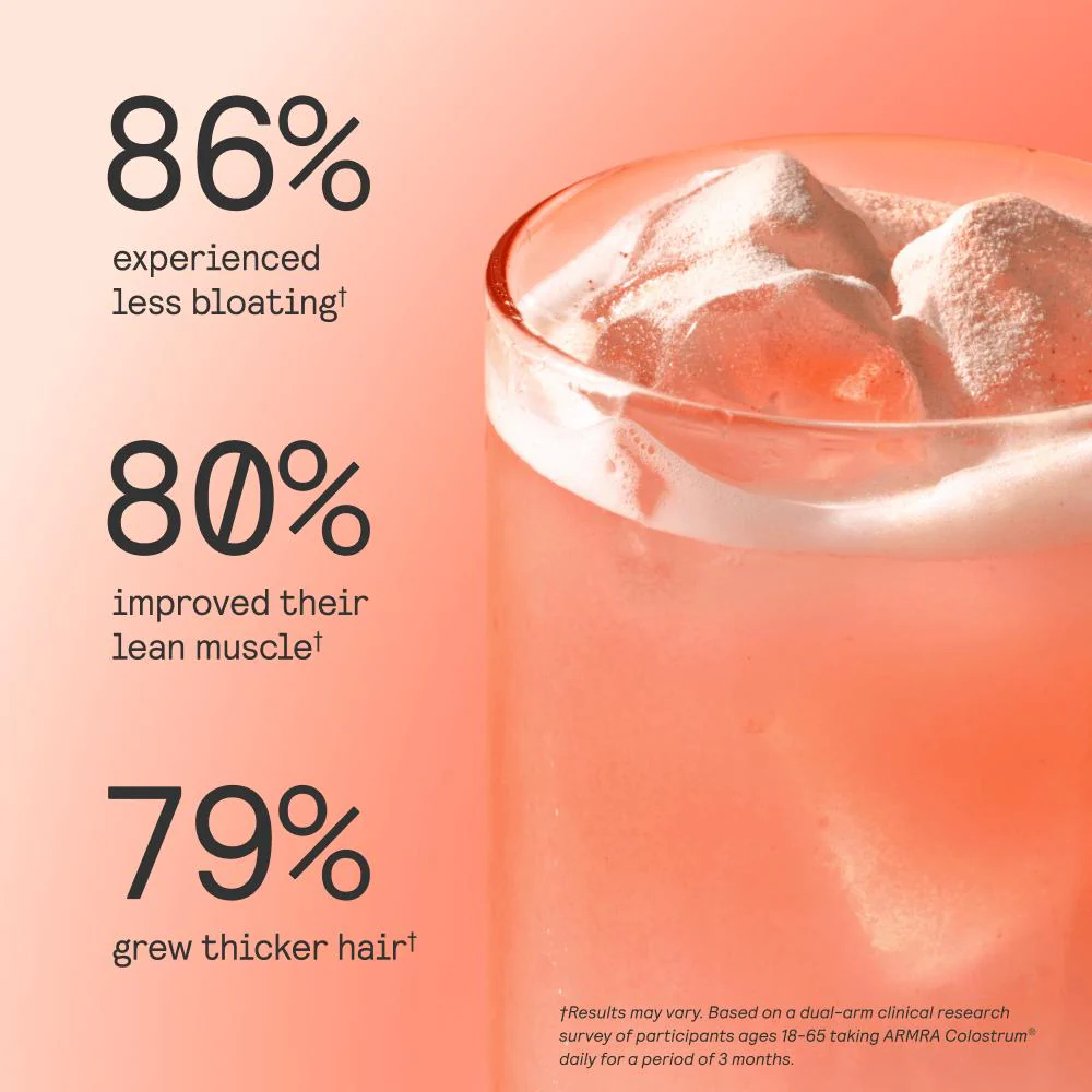 ARMRA Colostrum Peach Persimmon Travel Sticks - Image 3