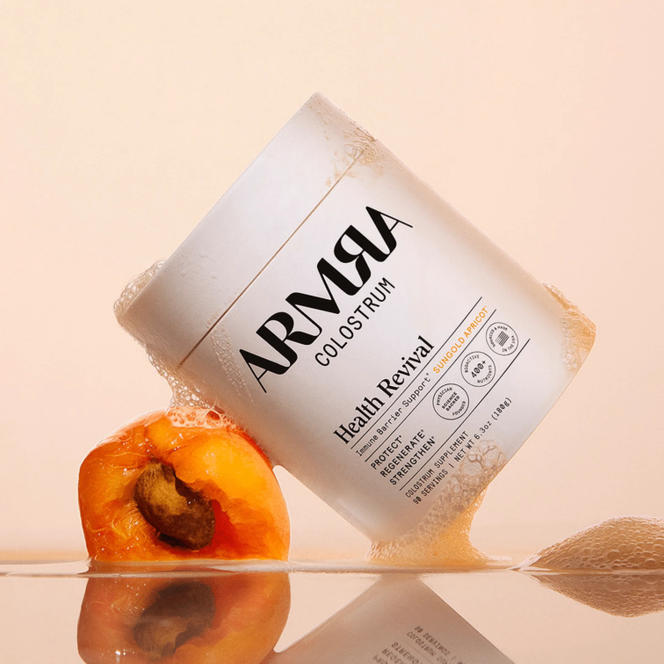 ARMRA Colostrum Sungold Apricot Jar - Image 3